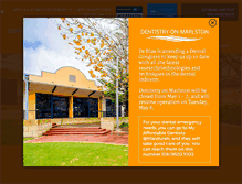 Tablet Screenshot of dentistryonmarlston.com.au